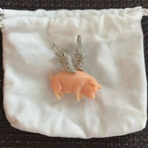 When Pigs Fly vintage Kenneth J Lane Brooch